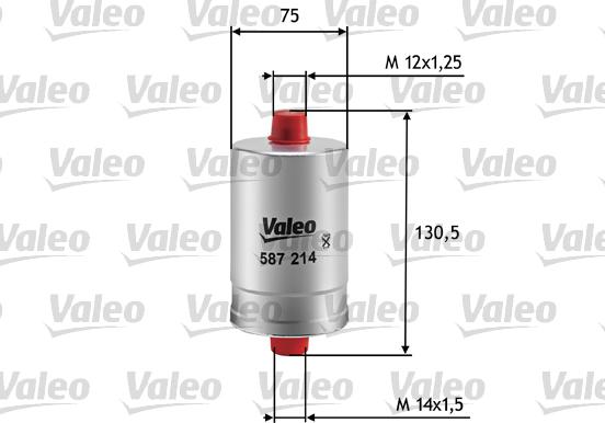 Valeo 587214 - Filtre à carburant cwaw.fr