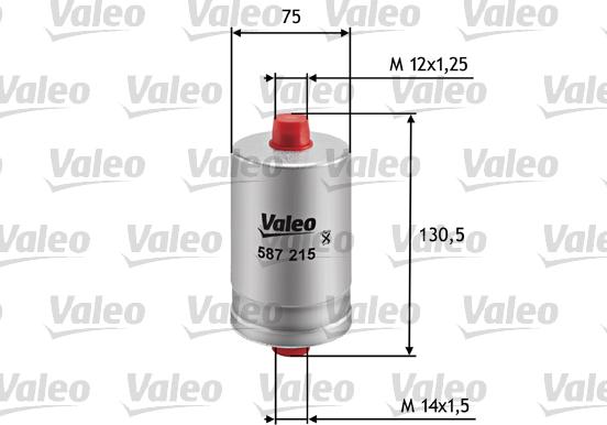 Valeo 587215 - Filtre à carburant cwaw.fr