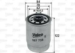 Valeo 587738 - Filtre à carburant cwaw.fr