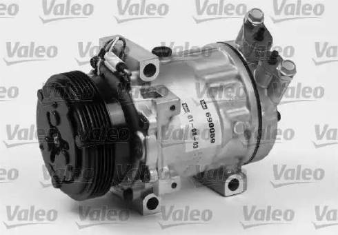 Valeo 699059 - Compresseur, climatisation cwaw.fr