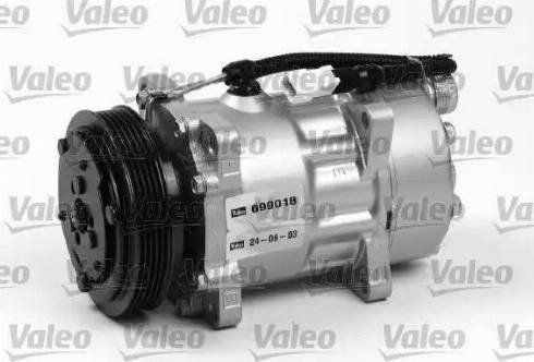 Valeo 699018 - Compresseur, climatisation cwaw.fr