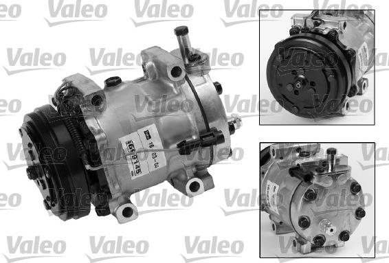 Valeo 699145 - Compresseur, climatisation cwaw.fr