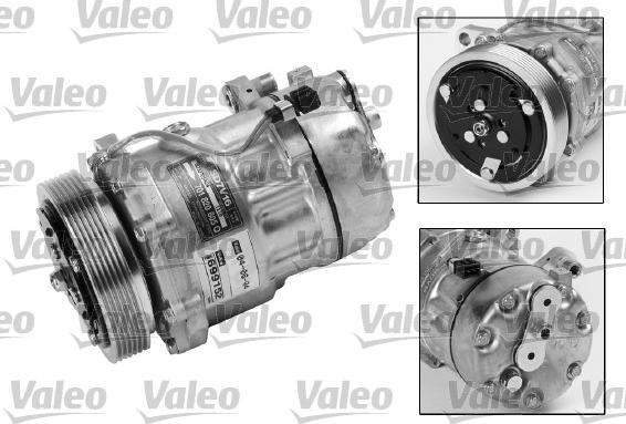 Valeo 699152 - Compresseur, climatisation cwaw.fr