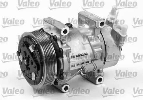 Valeo 699238 - Compresseur, climatisation cwaw.fr