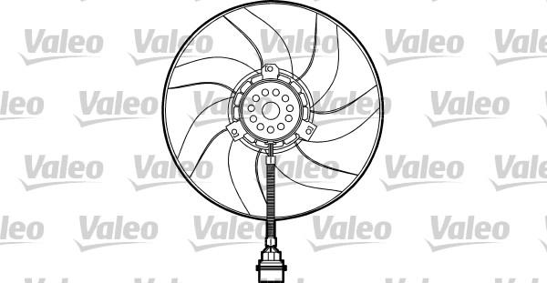 Valeo 698465 - Ventilateur, refroidissement du moteur cwaw.fr