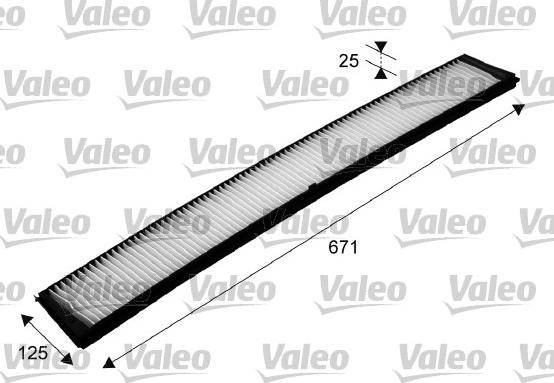 Valeo 698489 - Filtre, air de l'habitacle cwaw.fr