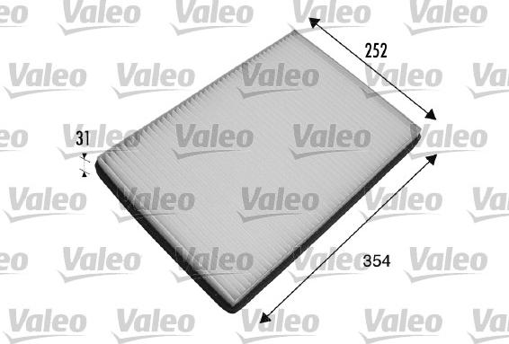 Valeo 698475 - Filtre, air de l'habitacle cwaw.fr