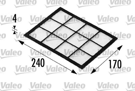 Valeo 698690 - Filtre, air de l'habitacle cwaw.fr