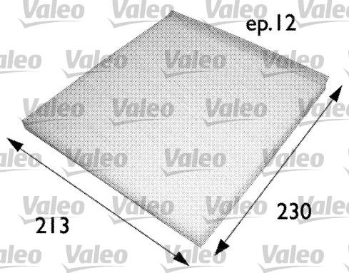 Valeo 698691 - Filtre, air de l'habitacle cwaw.fr