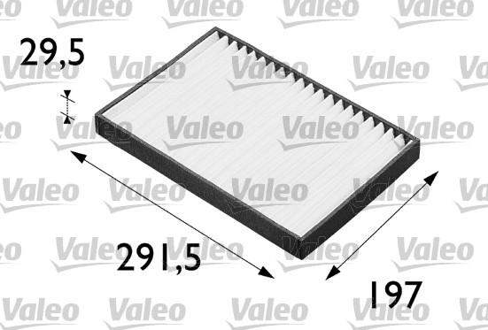 Valeo 698662 - Filtre, air de l'habitacle cwaw.fr