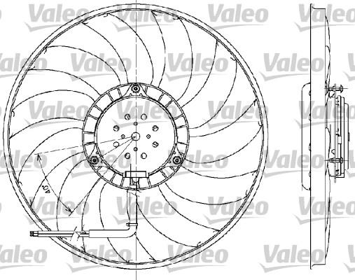 Valeo 698609 - Ventilateur, refroidissement du moteur cwaw.fr