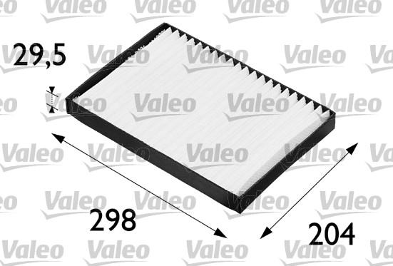 Valeo 698606 - Filtre, air de l'habitacle cwaw.fr