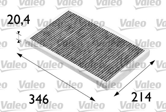 Valeo 698684 - Filtre, air de l'habitacle cwaw.fr