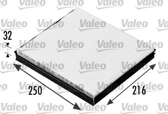 Valeo 698685 - Filtre, air de l'habitacle cwaw.fr