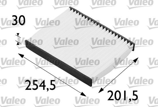 Valeo 698680 - Filtre, air de l'habitacle cwaw.fr