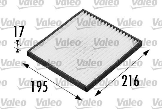 Valeo 698681 - Filtre, air de l'habitacle cwaw.fr