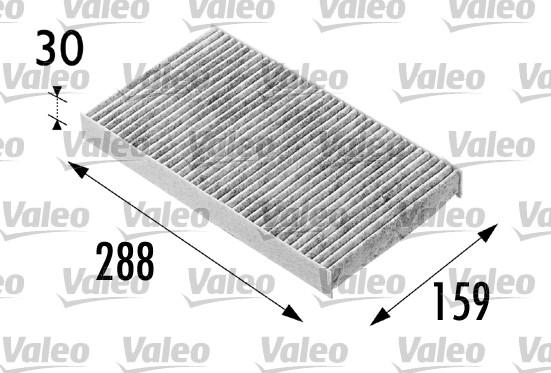 Valeo 698687 - Filtre, air de l'habitacle cwaw.fr