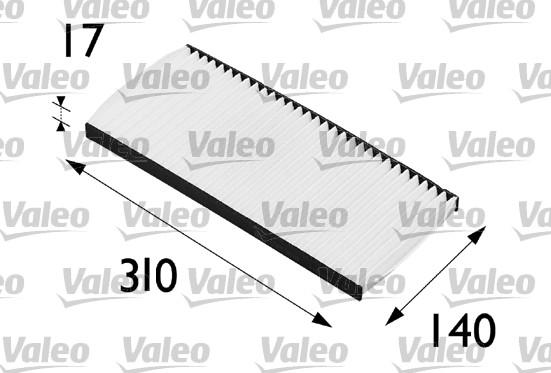 Valeo 698198 - Filtre, air de l'habitacle cwaw.fr