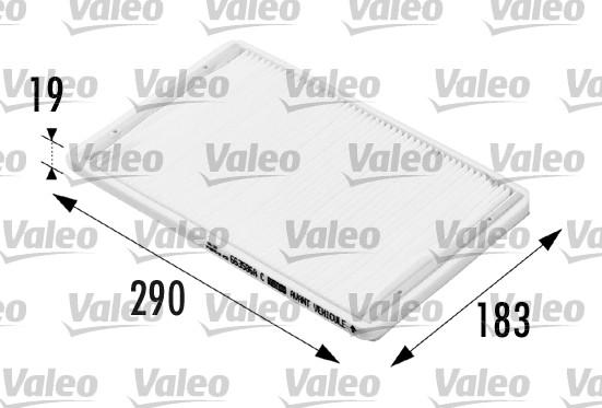 Valeo 698149 - Filtre, air de l'habitacle cwaw.fr