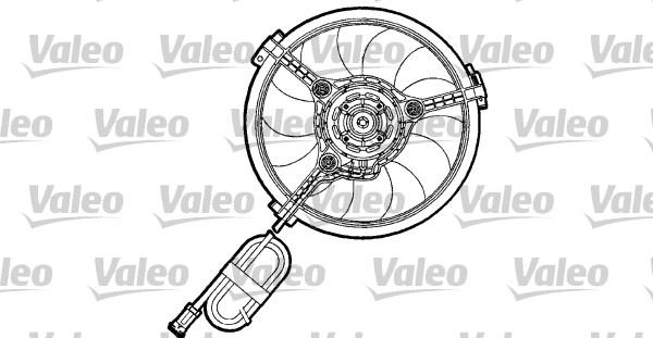 Valeo 698155 - Ventilateur, refroidissement du moteur cwaw.fr