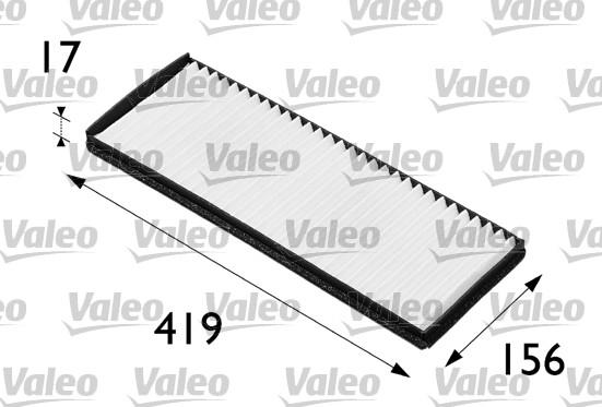 Valeo 698165 - Filtre, air de l'habitacle cwaw.fr