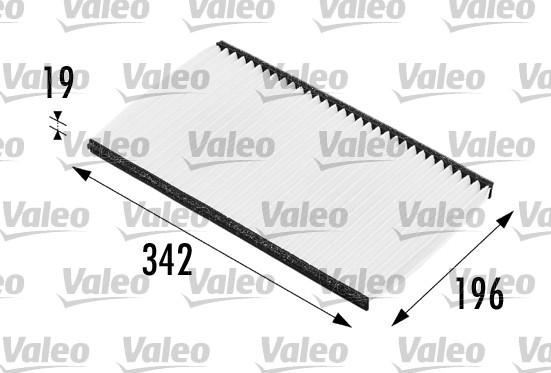 Valeo 698166 - Filtre, air de l'habitacle cwaw.fr