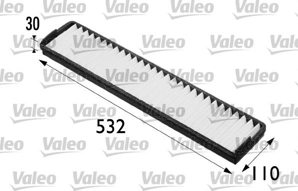 Valeo 698168 - Filtre, air de l'habitacle cwaw.fr