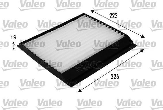 Valeo 698175 - Filtre, air de l'habitacle cwaw.fr