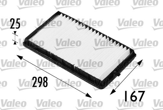 Valeo 698171 - Filtre, air de l'habitacle cwaw.fr