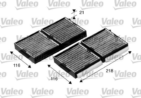 Valeo 698890 - Filtre, air de l'habitacle cwaw.fr