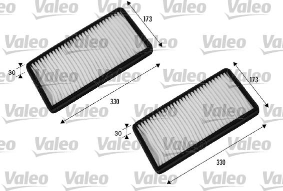 Valeo 698856 - Filtre, air de l'habitacle cwaw.fr