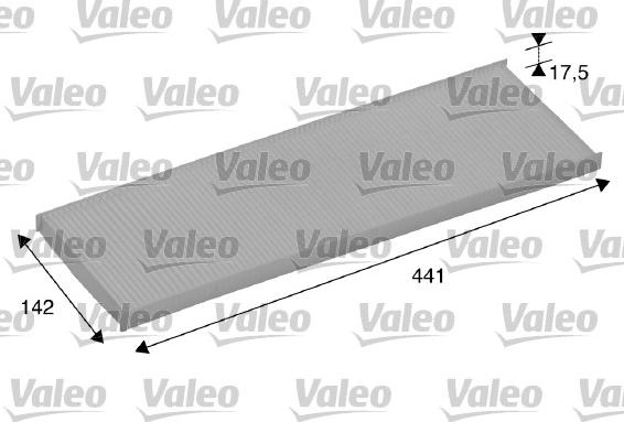 Valeo 698858 - Filtre, air de l'habitacle cwaw.fr