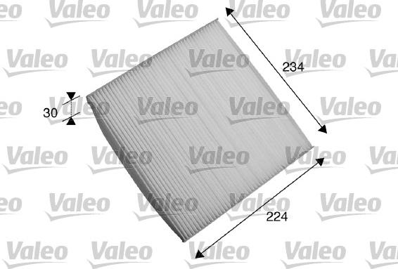 Valeo 698868 - Filtre, air de l'habitacle cwaw.fr