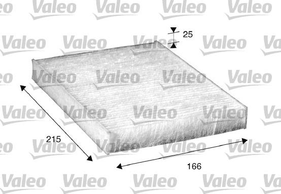 Valeo 698867 - Filtre, air de l'habitacle cwaw.fr