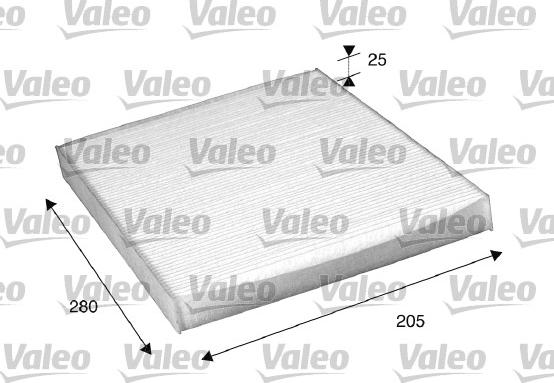 Valeo 698885 - Filtre, air de l'habitacle cwaw.fr