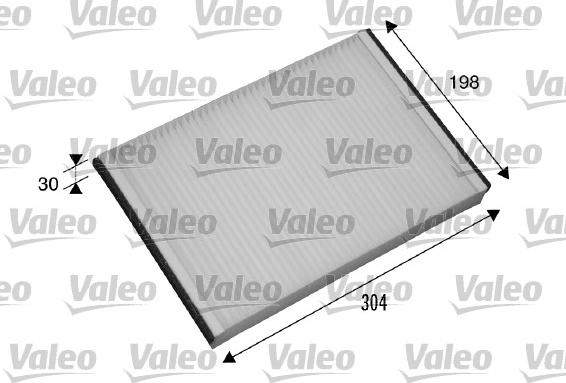 Valeo 698874 - Filtre, air de l'habitacle cwaw.fr