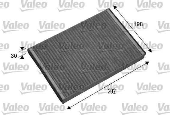 Valeo 698875 - Filtre, air de l'habitacle cwaw.fr