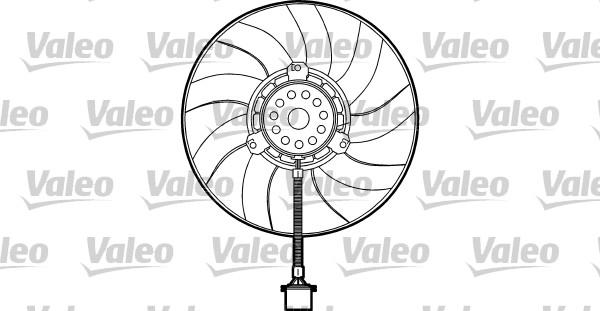 Valeo 698373 - Ventilateur, refroidissement du moteur cwaw.fr