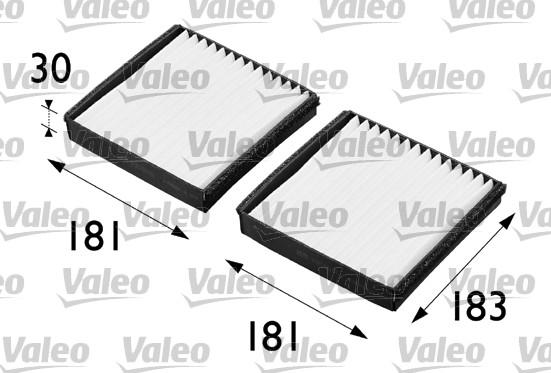 Valeo 698290 - Filtre, air de l'habitacle cwaw.fr