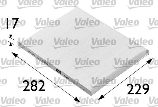 Valeo 698200 - Filtre, air de l'habitacle cwaw.fr