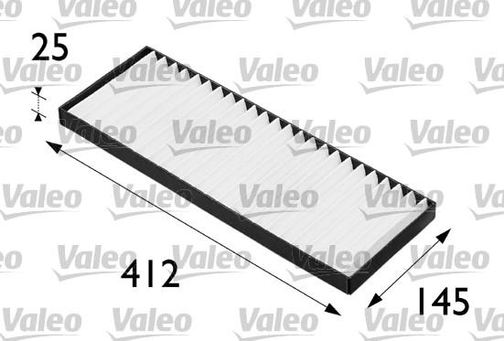 Valeo 698202 - Filtre, air de l'habitacle cwaw.fr