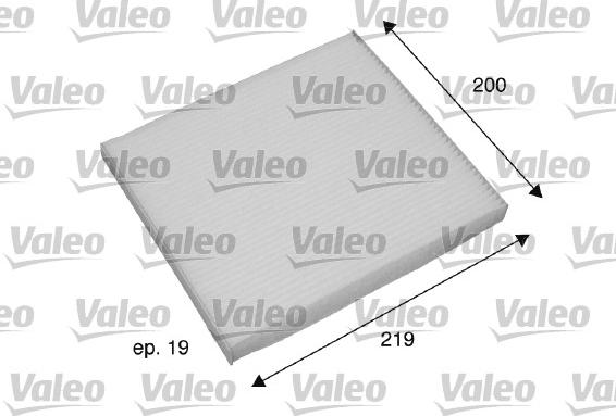 Valeo 698795 - Filtre, air de l'habitacle cwaw.fr