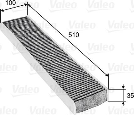 Valeo 698745 - Filtre, air de l'habitacle cwaw.fr