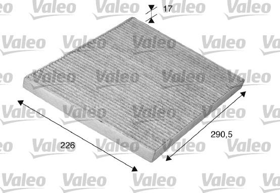 Valeo 698746 - Filtre, air de l'habitacle cwaw.fr