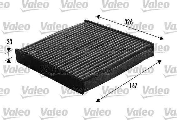 Valeo 698748 - Filtre, air de l'habitacle cwaw.fr