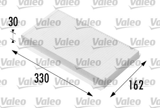 Valeo 698711 - Filtre, air de l'habitacle cwaw.fr