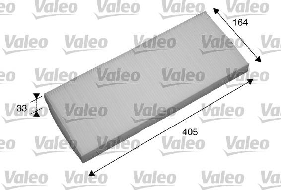 Valeo 698738 - Filtre, air de l'habitacle cwaw.fr