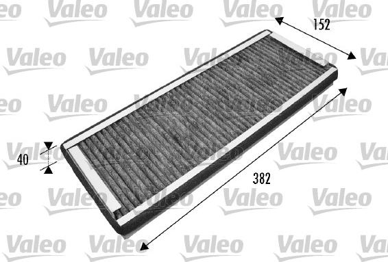 Valeo 698737 - Filtre, air de l'habitacle cwaw.fr