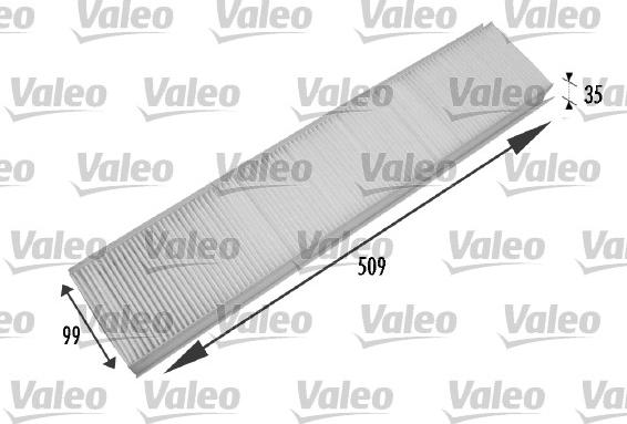 Valeo 698779 - Filtre, air de l'habitacle cwaw.fr