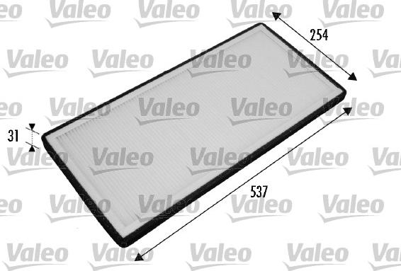 Valeo 698775 - Filtre, air de l'habitacle cwaw.fr